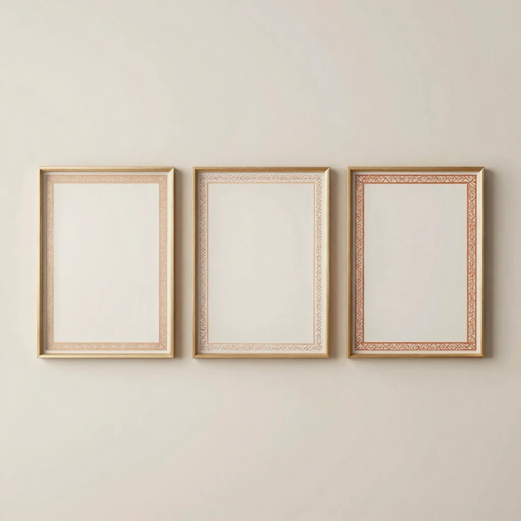 Courtyard Pattern Print Set