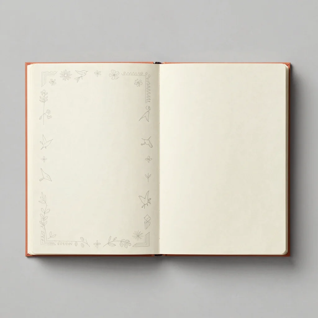 Folk Motif Sketchbook